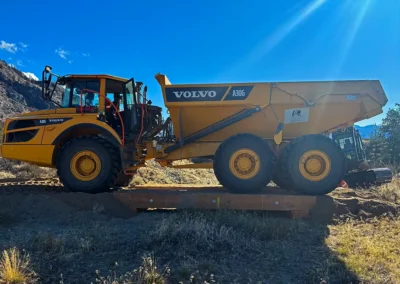 Skemxist Solutions Equipment Articulated Rock Truck for Fortis Project