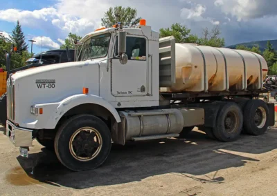 Skemxist Solutions Equipment Water Truck for Wildfire Mitigation and Dust Control