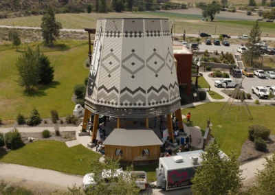 Skemxist Solutions OIB FBPD - Drone Shot of Event