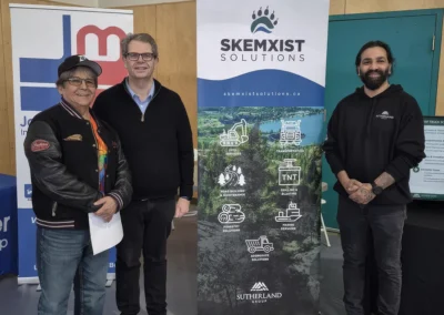 Skemxist Solutions OIB FBPD - Team with Chief Clarence Louie